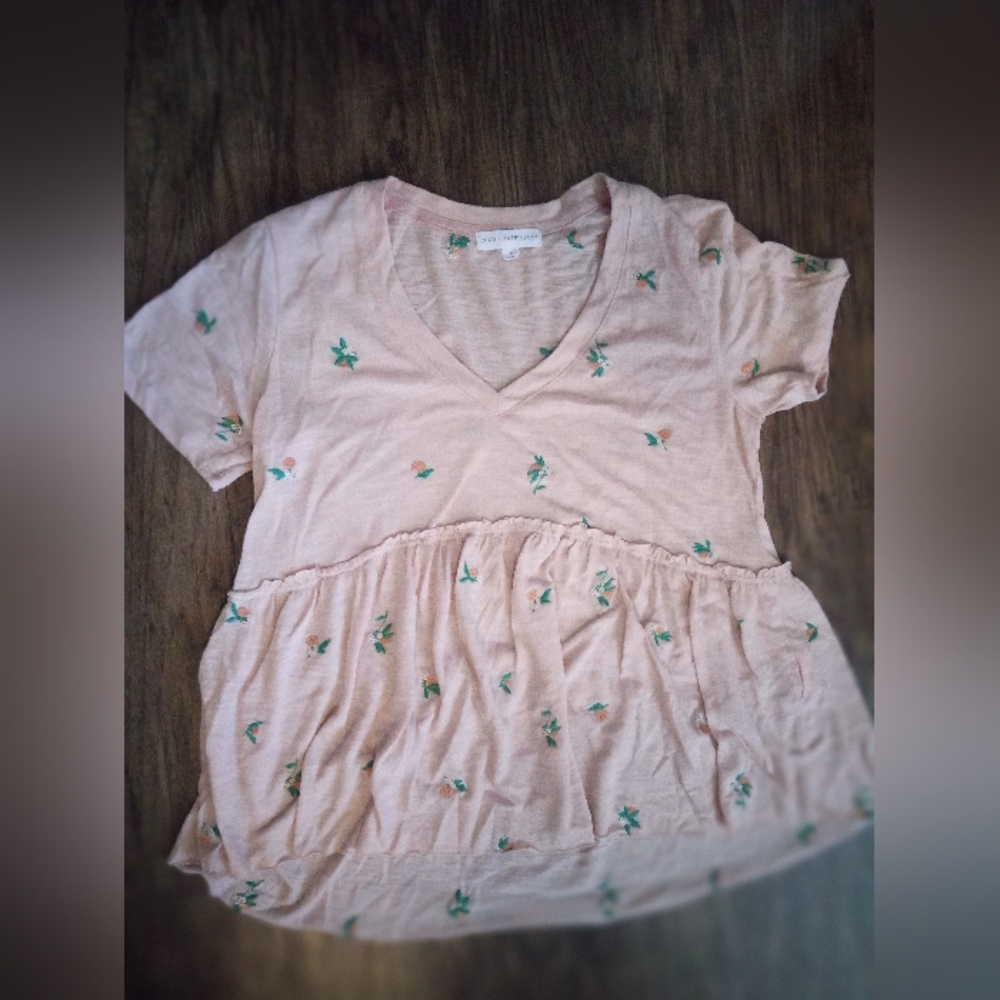 Loose basic blouse